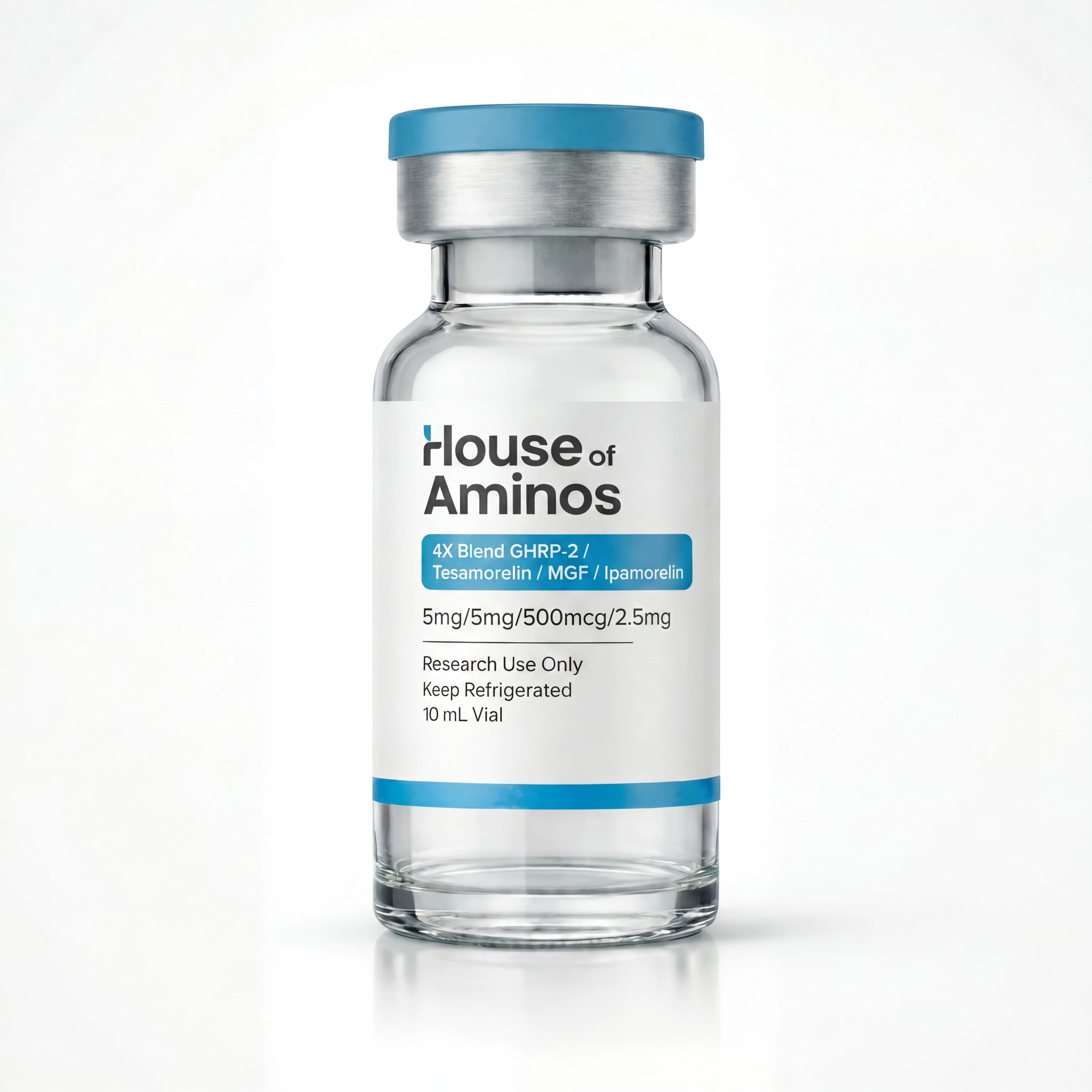 4X Blend GHRP-2 + Tesamorelin + MGF + Ipamorelin