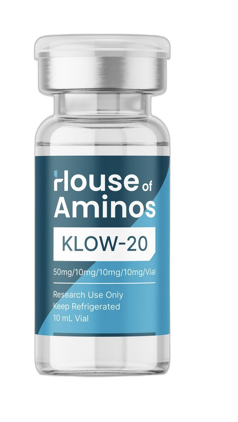 House of Aminos KLOW-20 Research Peptide Vial